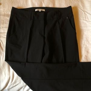 How & Wen black straight leg trousers - size 2